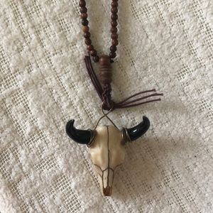 Cow Skull necklace